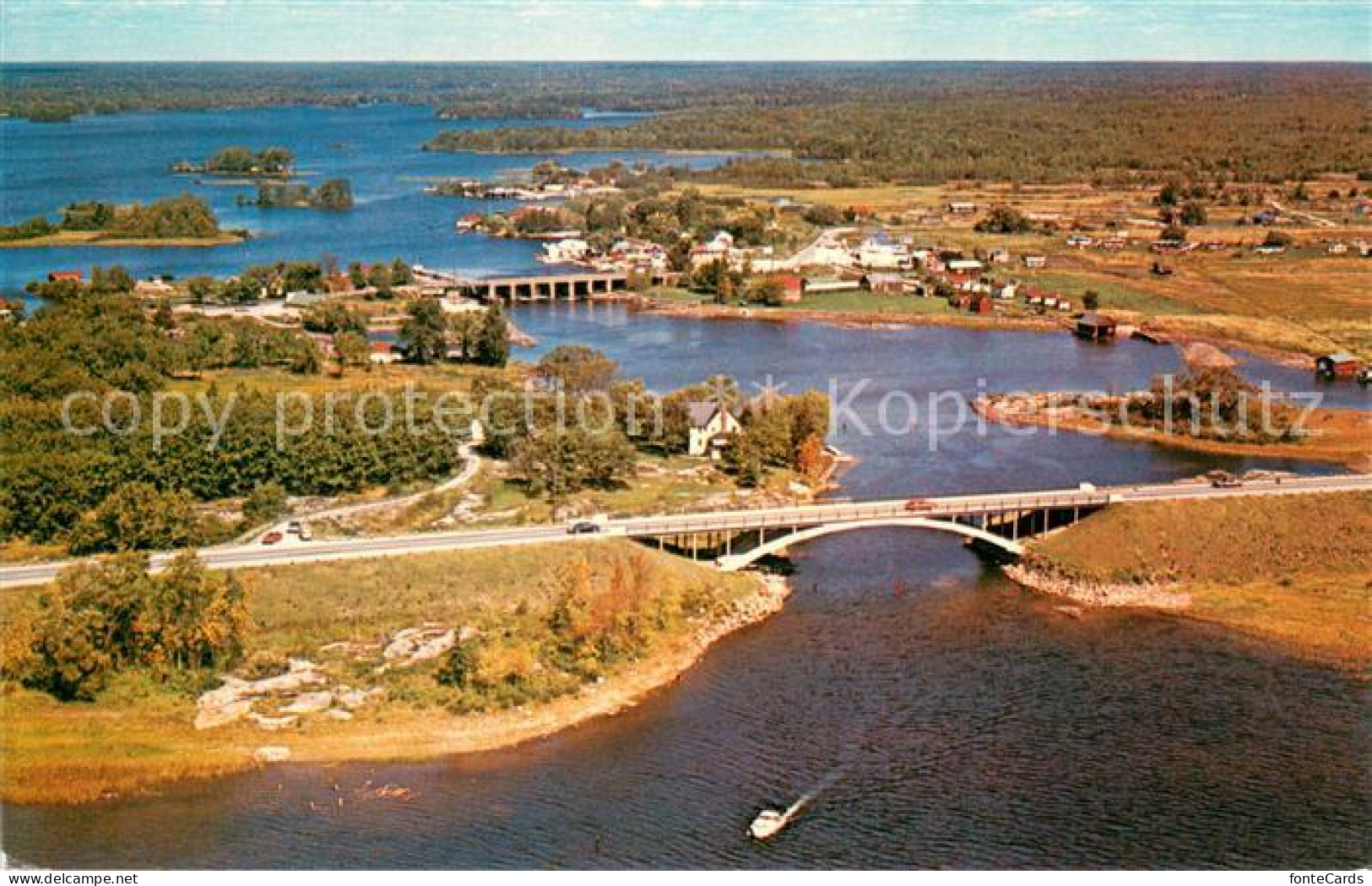 73667347 Ontario Canada Port Severn Fliegeraufnahme  Ontario Canada - Non Classificati