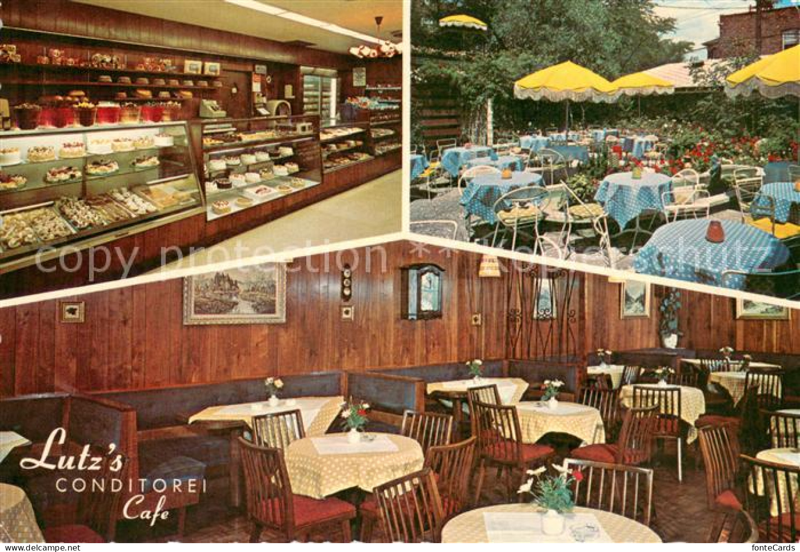 73661873 Chicago_Illinois Lutz's Continental Pastry Shop Conditorei Cafe - Andere & Zonder Classificatie