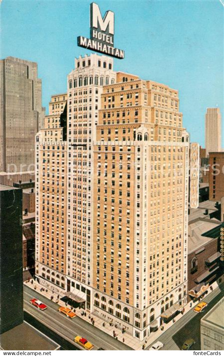 73661082 New_York_City Hotel Manhattan Illustration - Andere & Zonder Classificatie