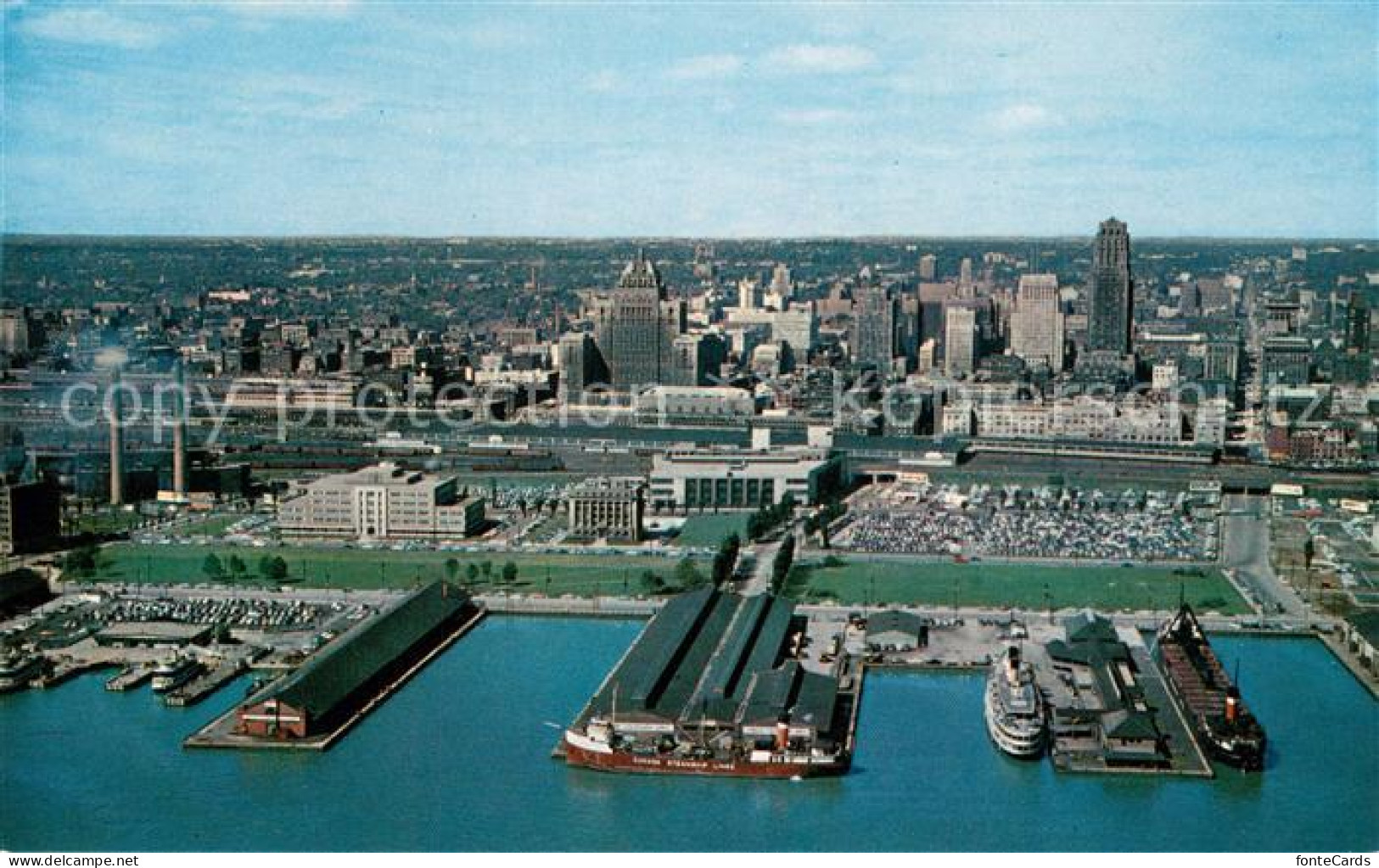 73660876 Toronto Canada Aerial View Of Toronto Harbour Toronto Canada - Zonder Classificatie