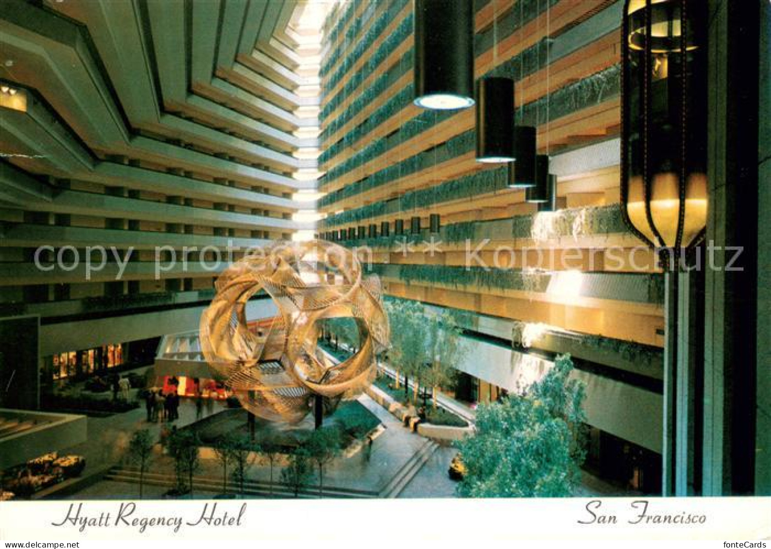 73653873 San_Francisco_California Hyatt Regency Hotel Atrium And Lobby - Andere & Zonder Classificatie