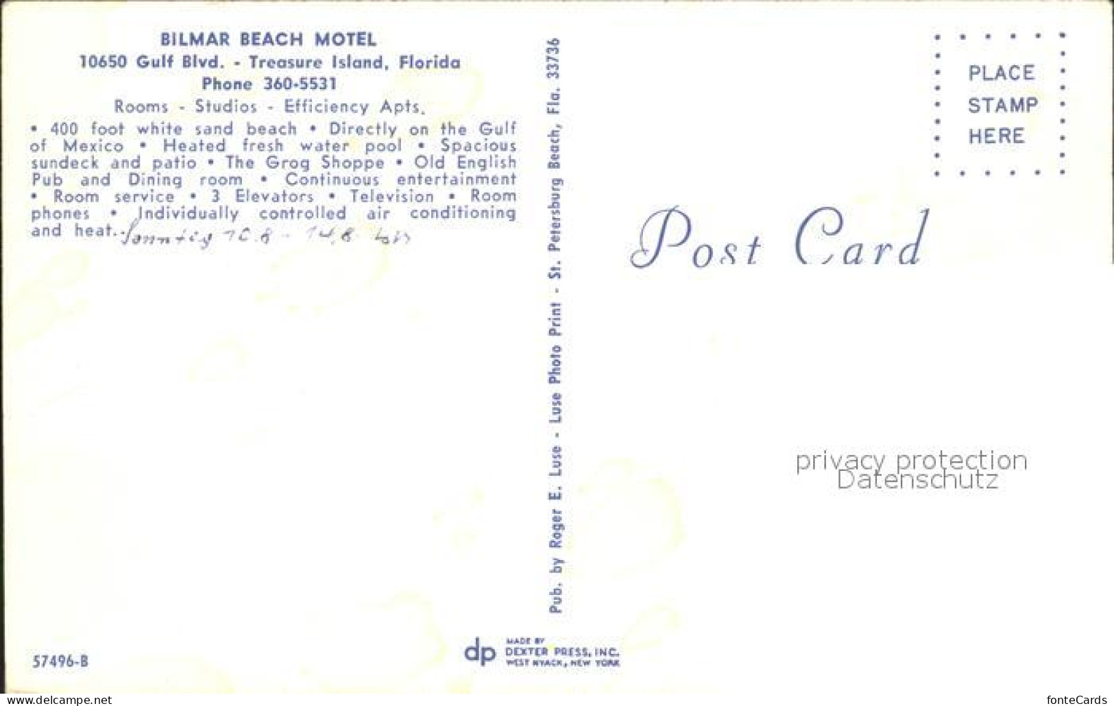 72132708 Treasure Island Bilmar Beach Motel Treasure Island - Otros & Sin Clasificación