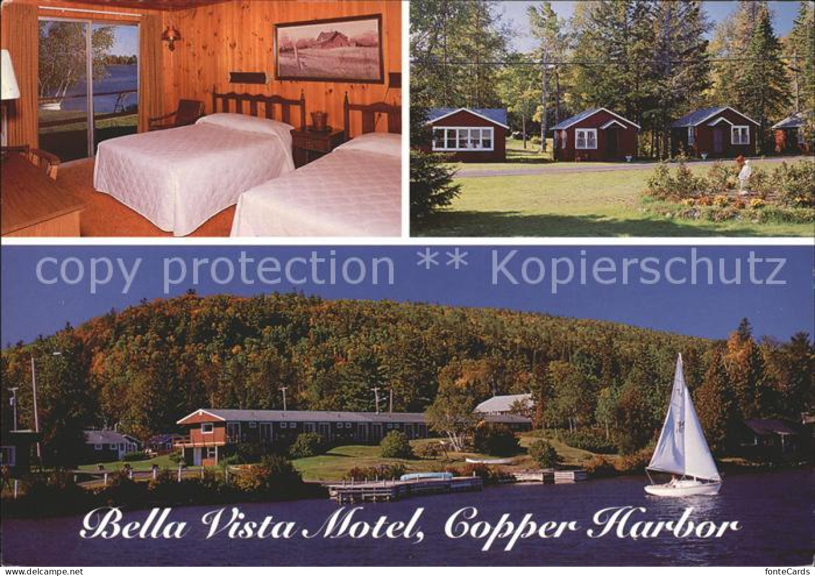 72124818 Michigan Bella Vista Motel Copper Harbor - Sonstige & Ohne Zuordnung