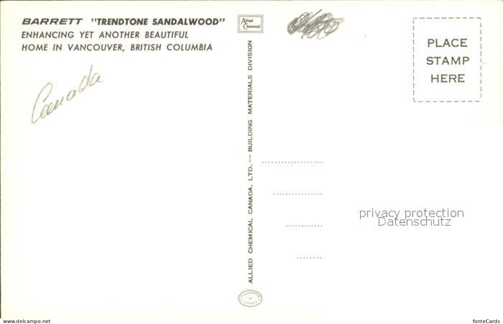 72124590 Vancouver British Columbia Barret Trendtone Sandalwood Vancouver - Non Classificati