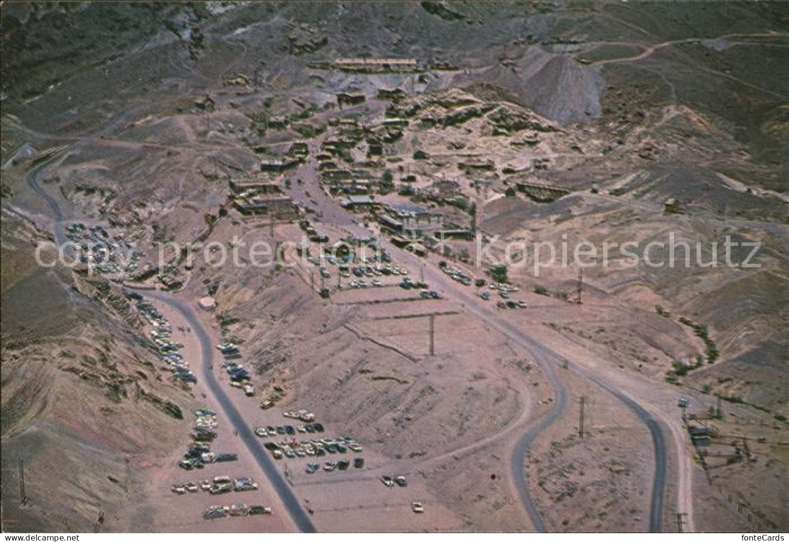 72124584 Barstow_California Calico Ghost Town Aerial View - Other & Unclassified