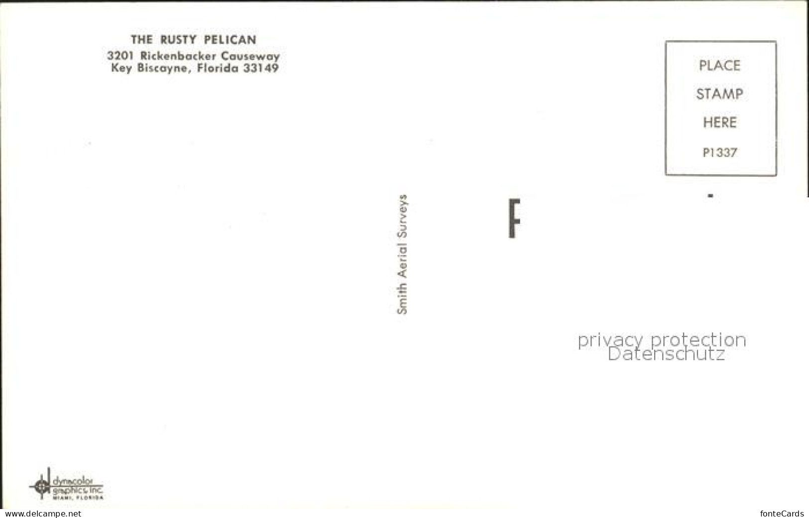 72124577 Key_Biscayne The Rusty Pelican - Autres & Non Classés
