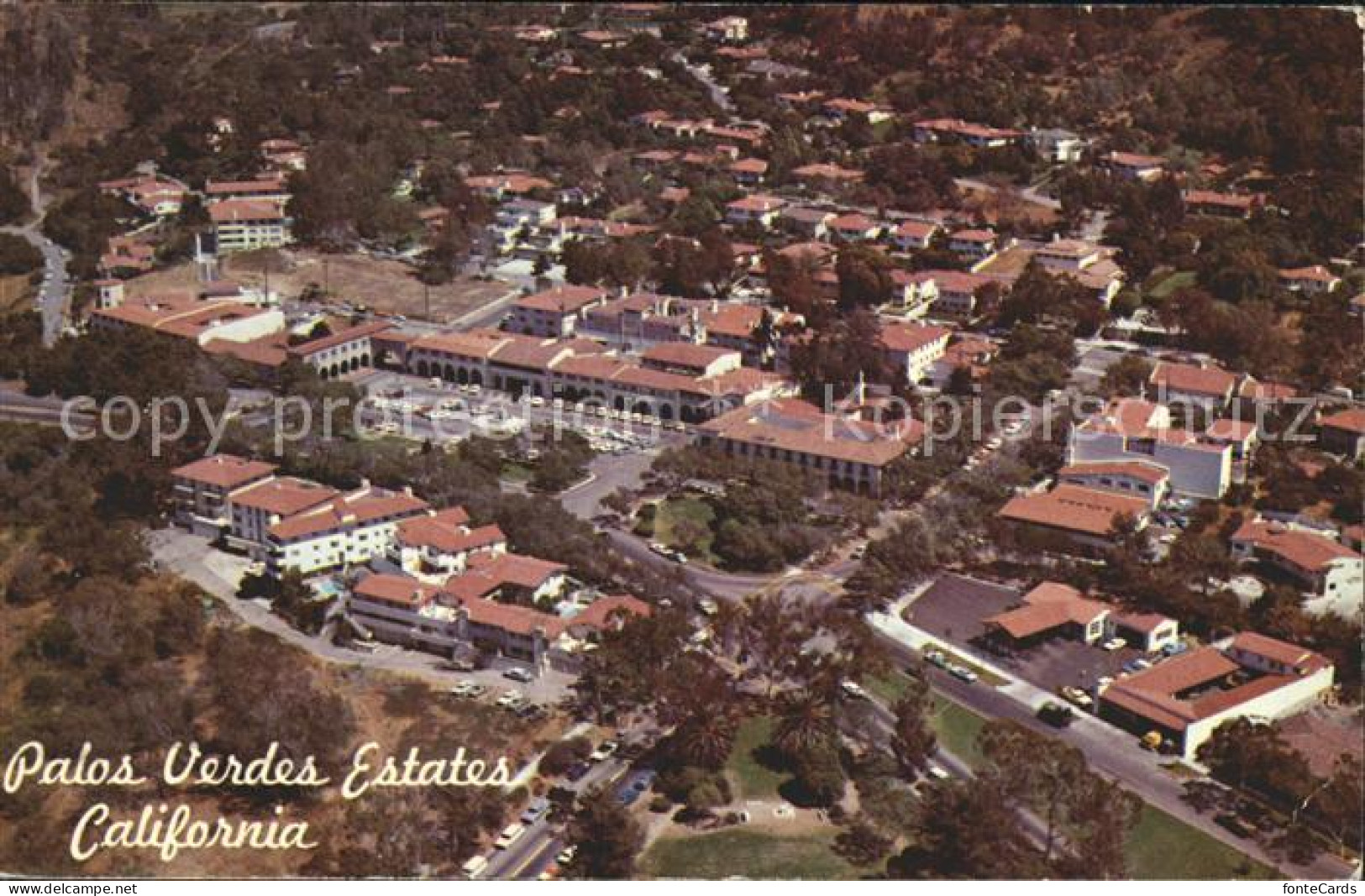 72124565 Palos_Verdes_Peninsula Palos Verdes Estates Aerial View - Sonstige & Ohne Zuordnung