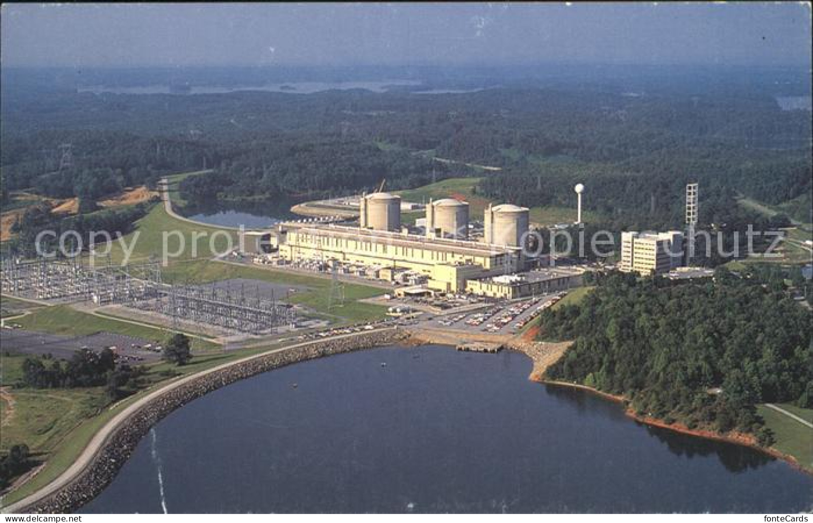 72122006 Clemson Oconee Nuclear Station Air View - Other & Unclassified