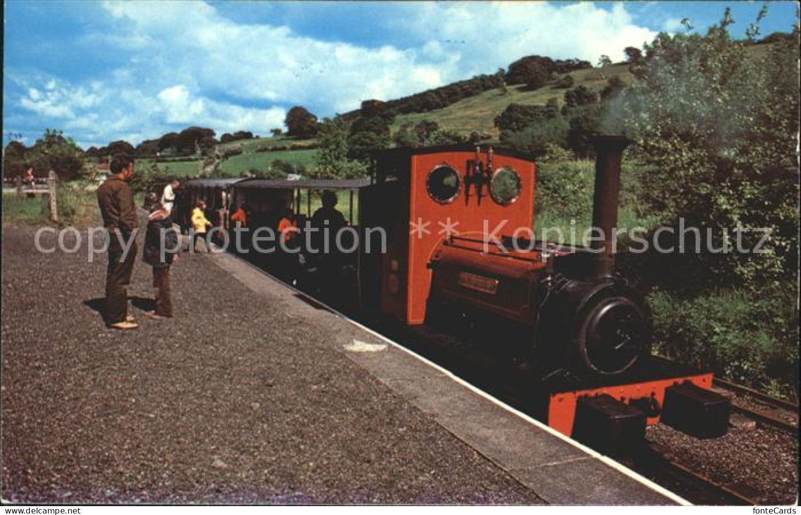 72120227 Gwynedd Wales Bala Lake Railway Station Gwynedd Wales - Andere & Zonder Classificatie