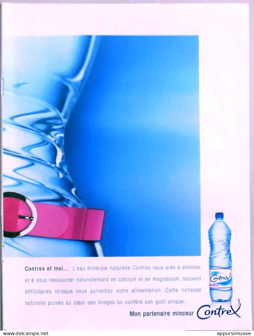 Publicité Papier  EAU CONTREX 2003 TS - Advertising