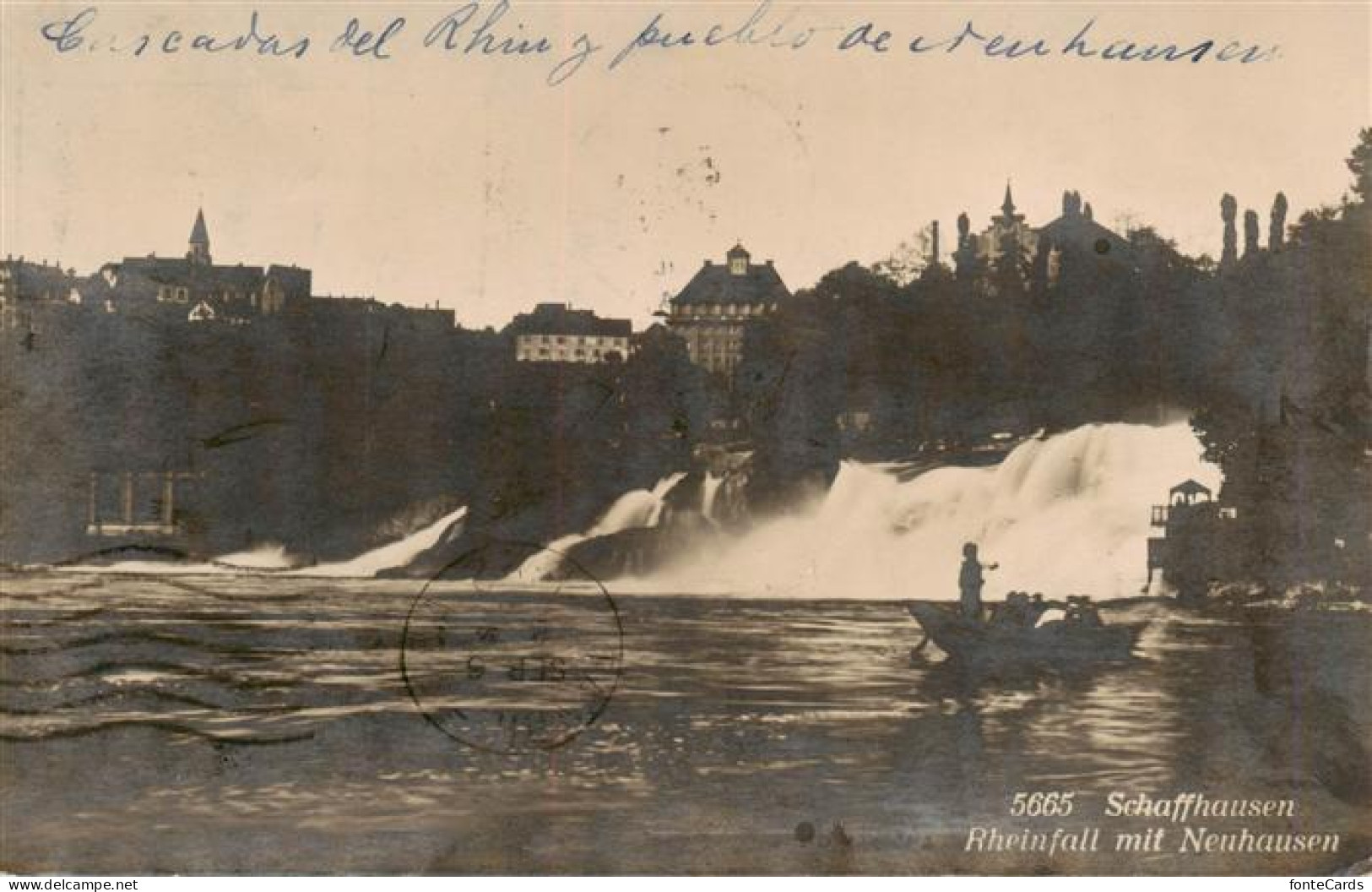 13949849 Schaffhausen__SH Rheinfall Mit Neuhausen - Sonstige & Ohne Zuordnung