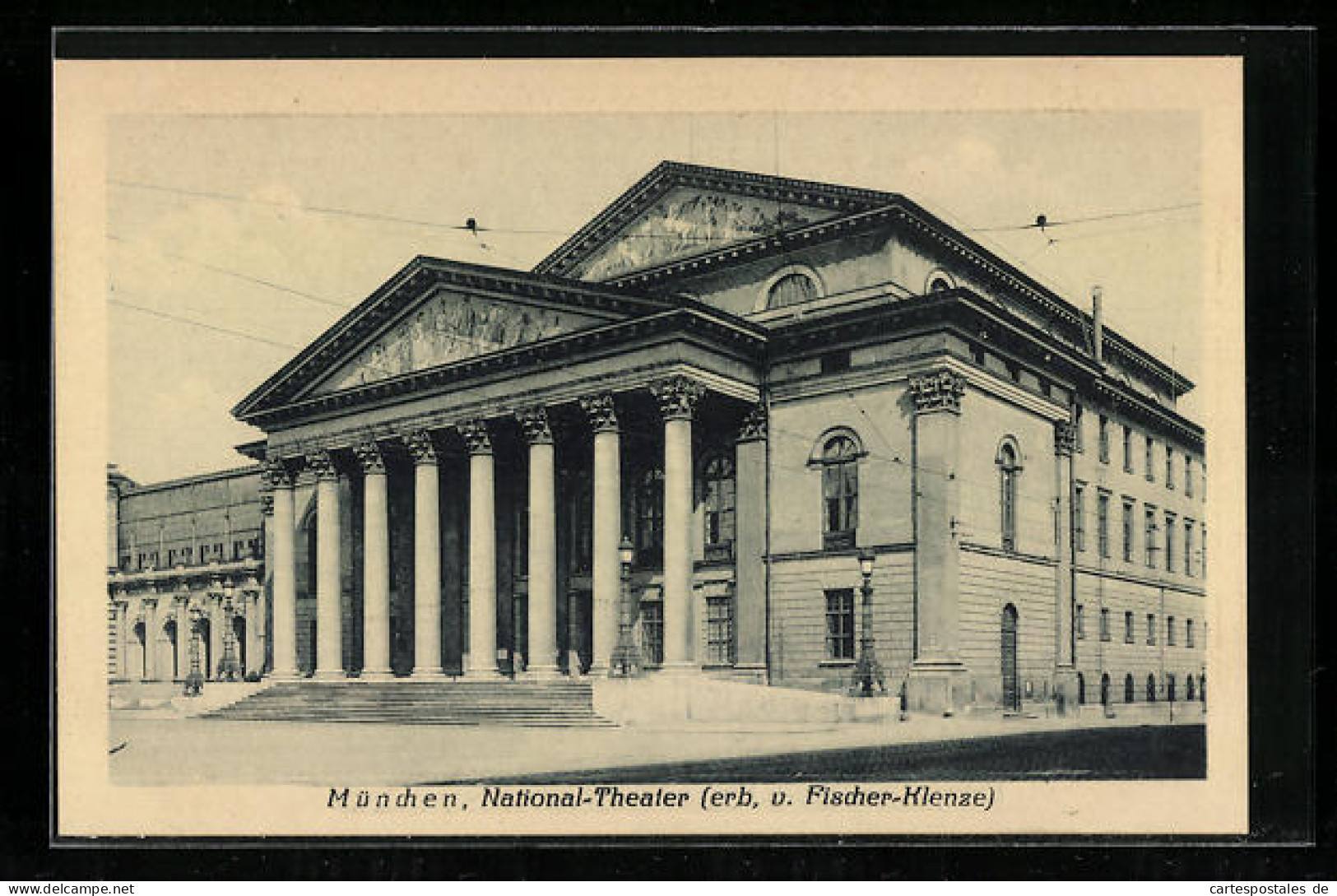AK München, National-Theater  - Theatre
