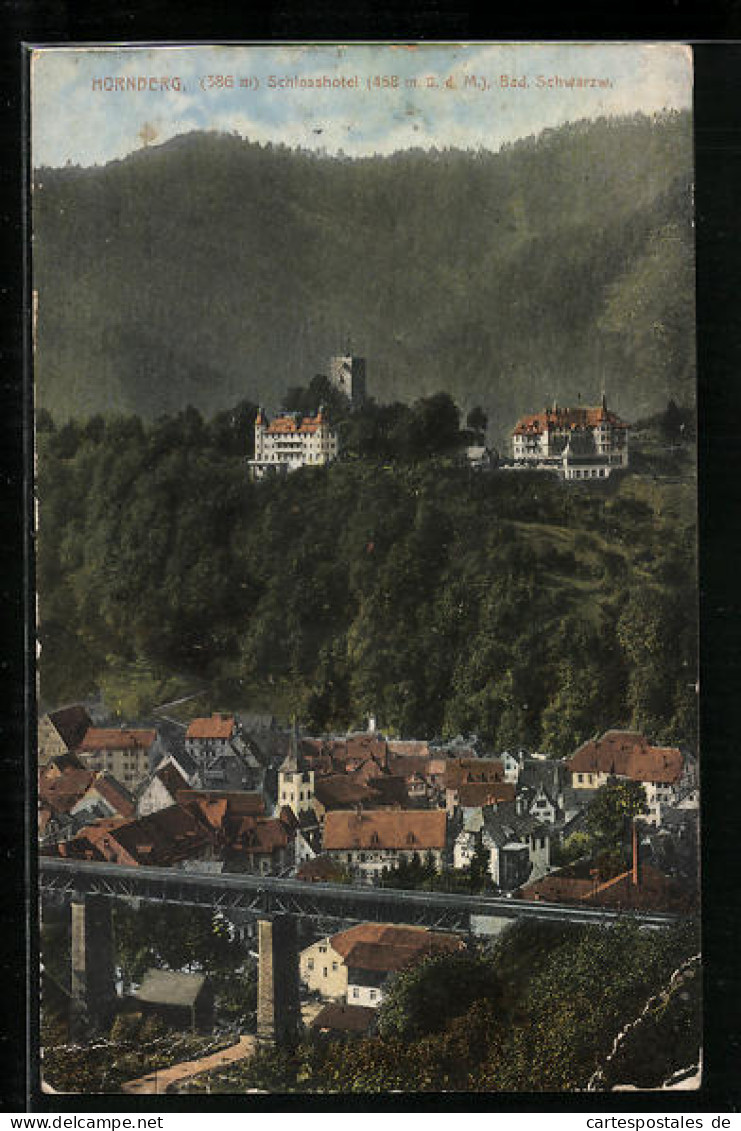 AK Hornberg, Schlosshotel Im Bad. Schwarzwald  - Hornberg
