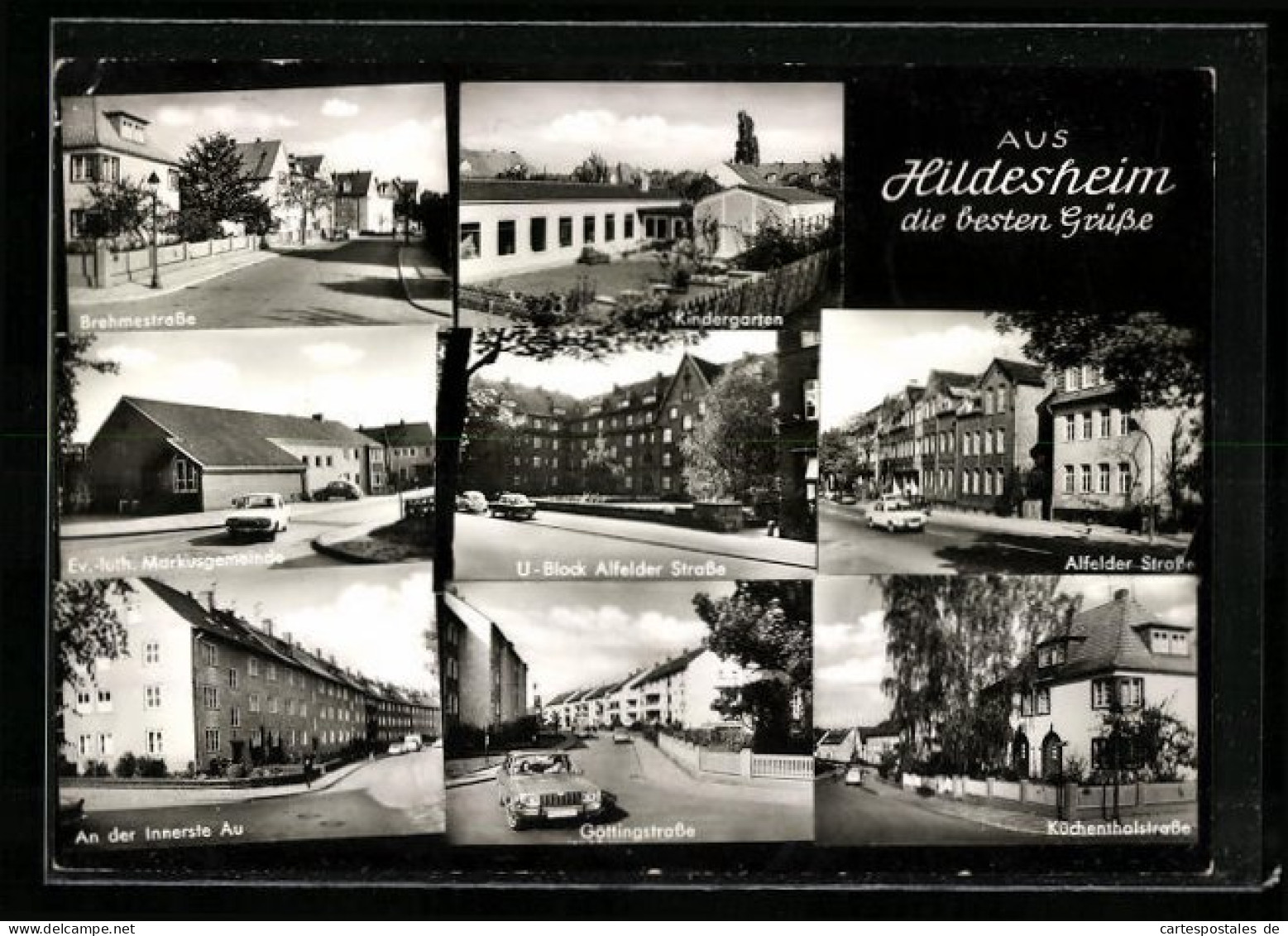 AK Hildesheim, Brehmerstrasse, Göttingstrasse, Küchenthalstrasse  - Hildesheim