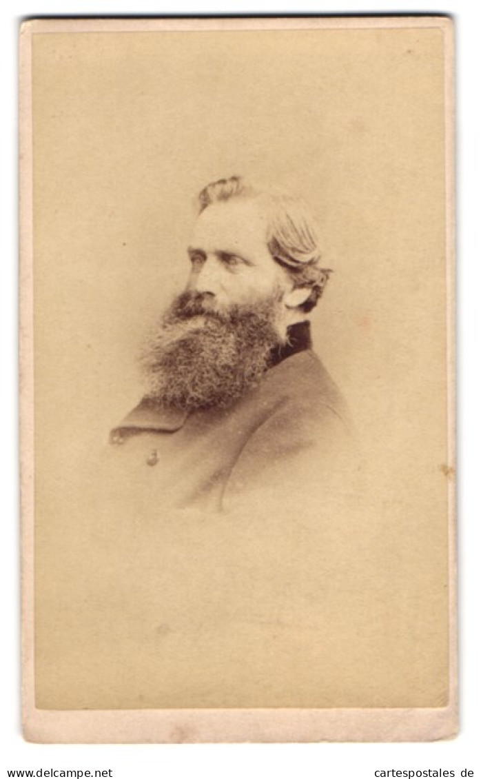 Photo J. Collier, Inverness, Bürgerlicher Herr Mit Grauem Vollbart  - Anonieme Personen