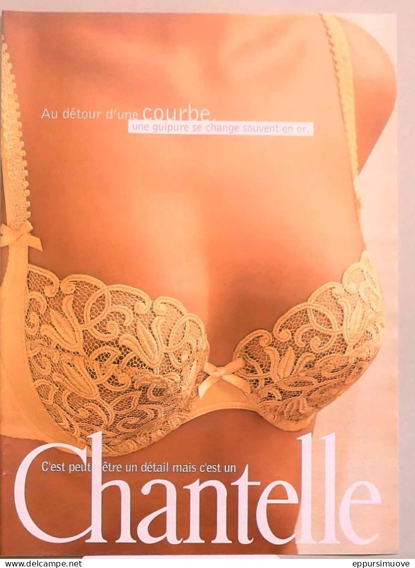 Publicité Papier  LINGERIE CHANTELLE 1997 TS - Advertising