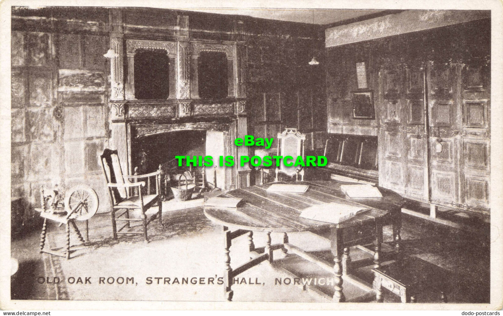 R567441 Old Oak Room. Strangers Hall. Norwich. N. And A. C. B - Mundo