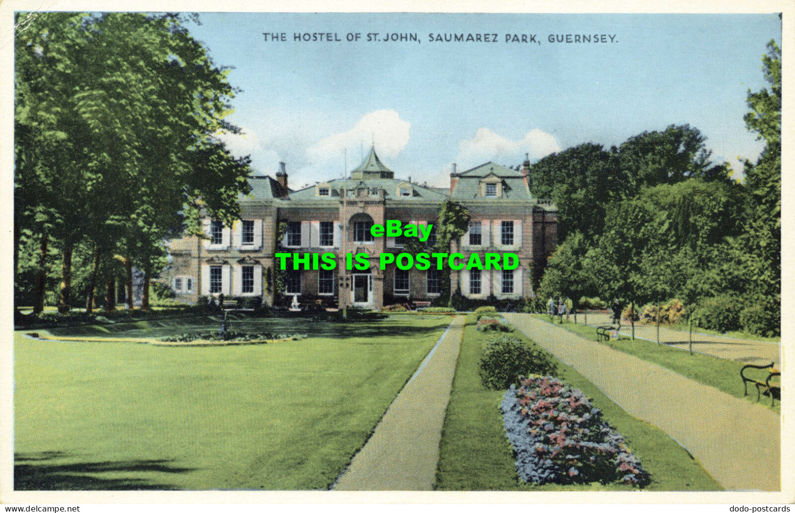 R568190 Hostel Of St. John. Saumarez Park. Guernsey. Dennis - Monde