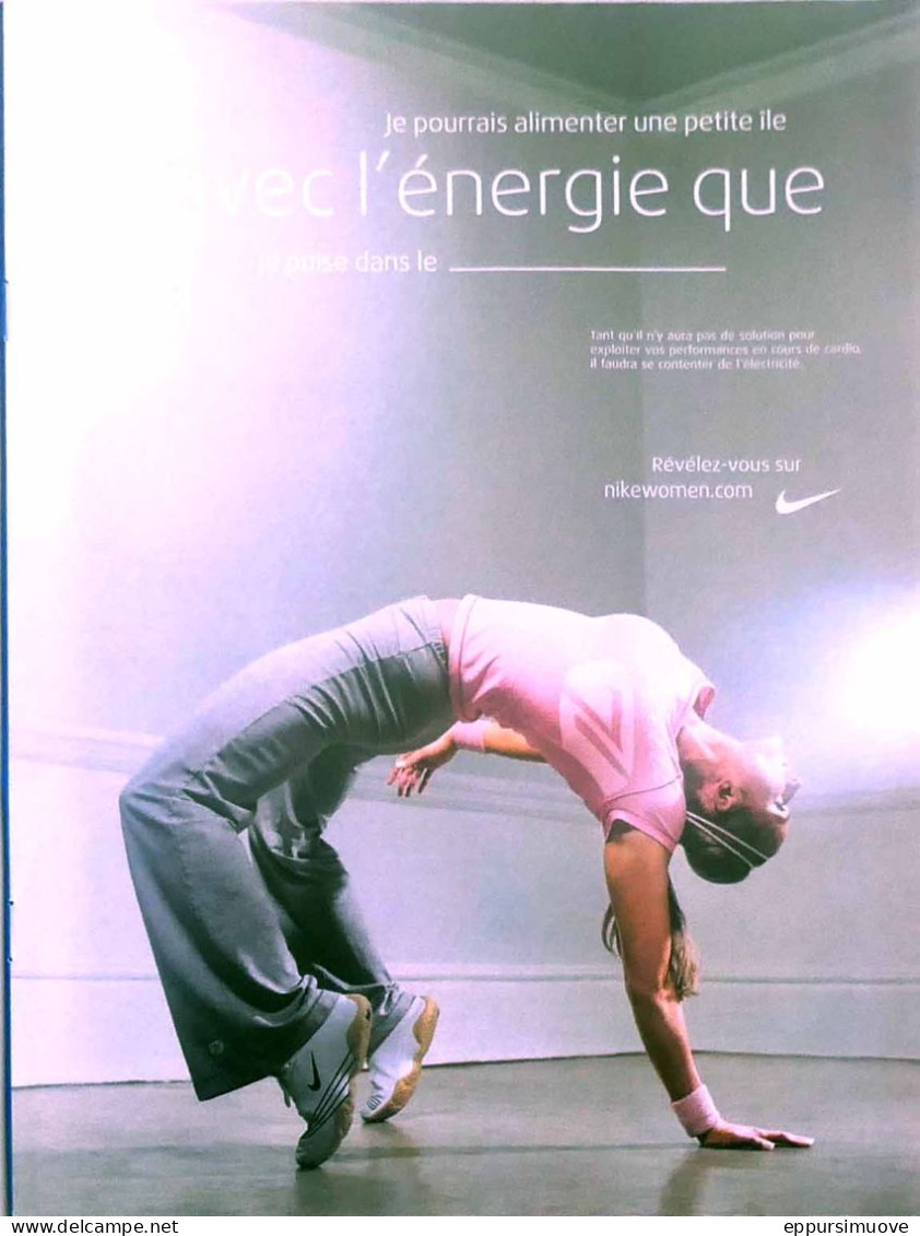 Publicité Papier  NIKE WOMEN 2003 TS 1 - Publicités