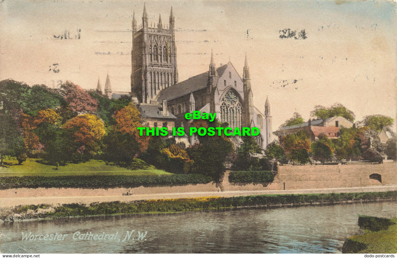 R567816 Worcester Cathedral. N. W. Friths Series. No. 44005. 1916 - Mundo