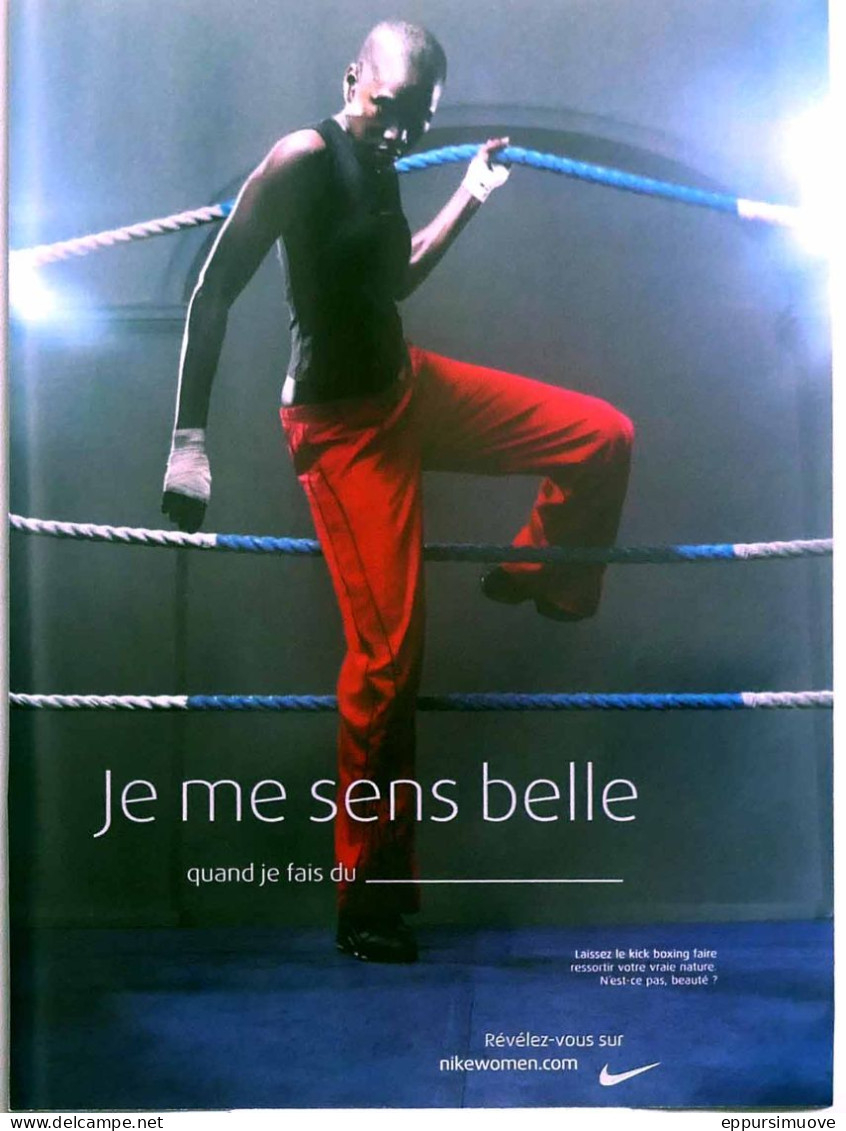 Publicité Papier  NIKE WOMEN 2003 TS 5 - Werbung