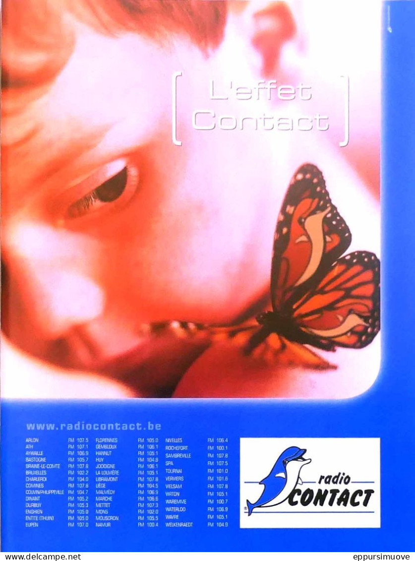 Publicité Papier  RADIO CONTACT 2003 TS - Publicités