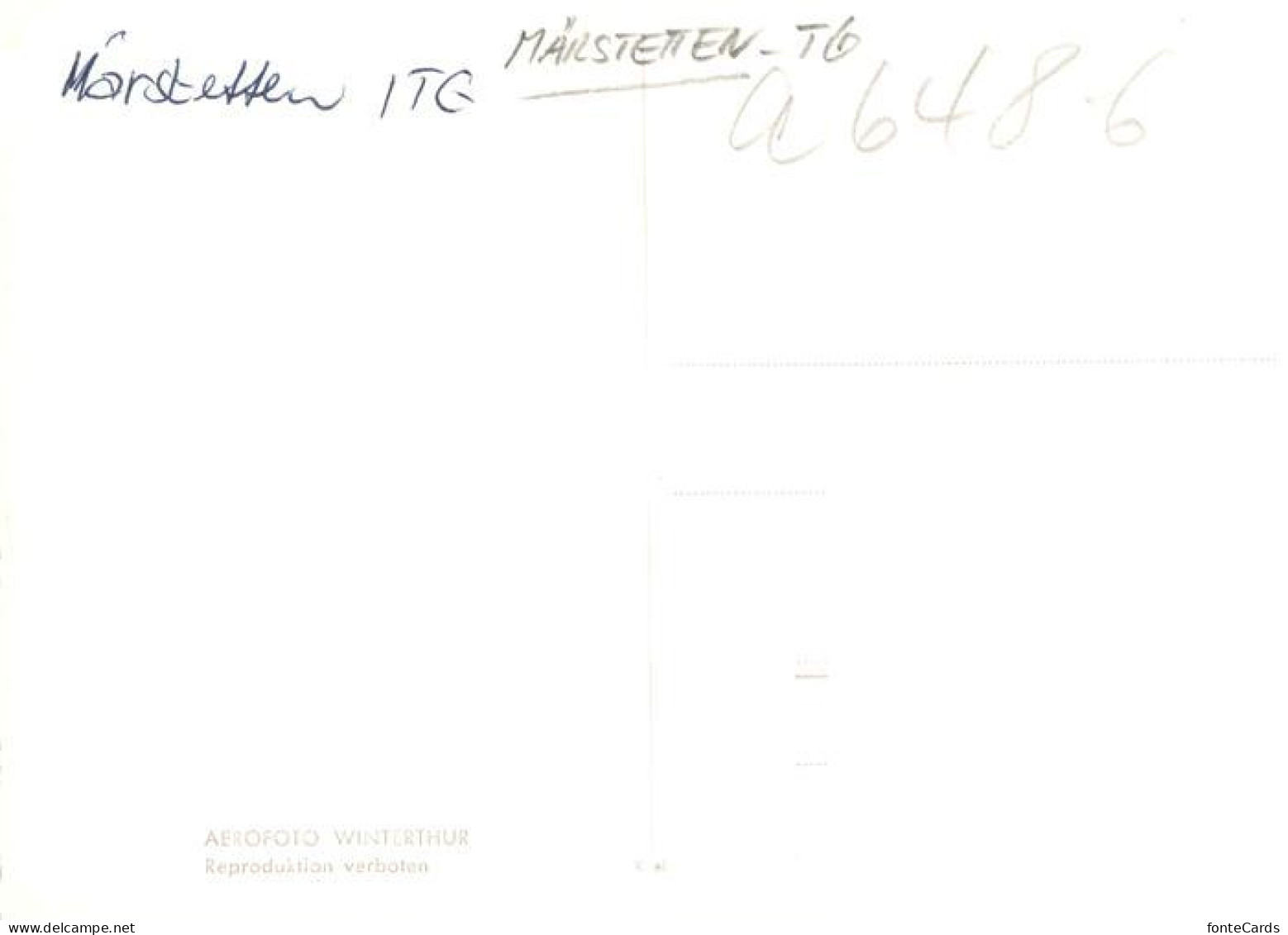 13868755 Maerstetten TG Fliegeraufnahme  - Autres & Non Classés