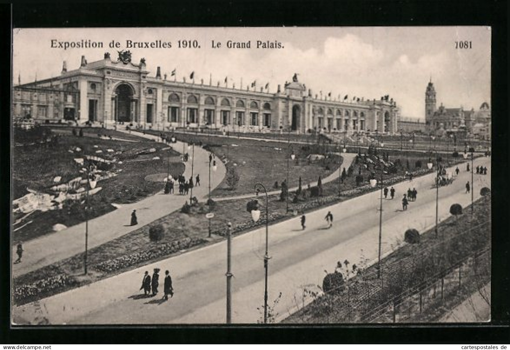 AK Bruxelles, Exposition De 1910, Le Grand Palais  - Exhibitions