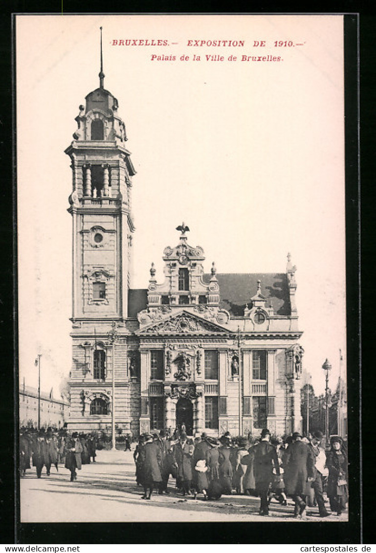 AK Bruxelles, Exposition De 1910, Palais De La Ville De Bruxelles  - Exhibitions