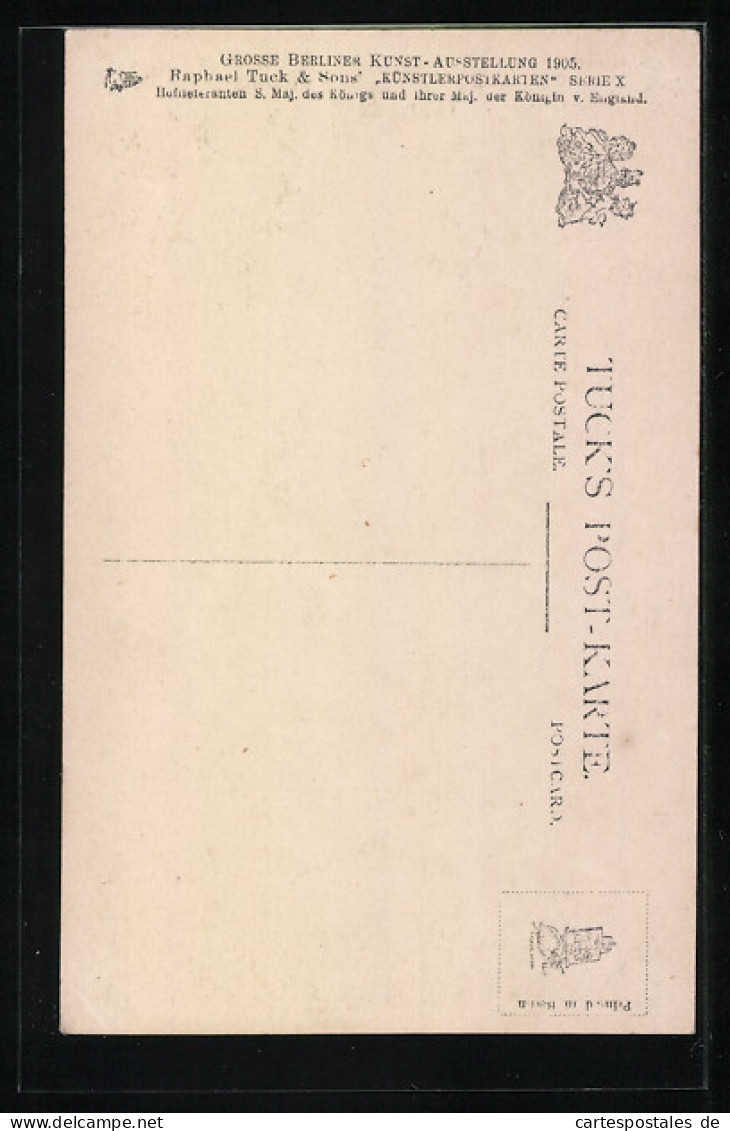 AK Berlin, Kunstausstellung 1905, Die Kraft Von Paul Leibküchler  - Expositions