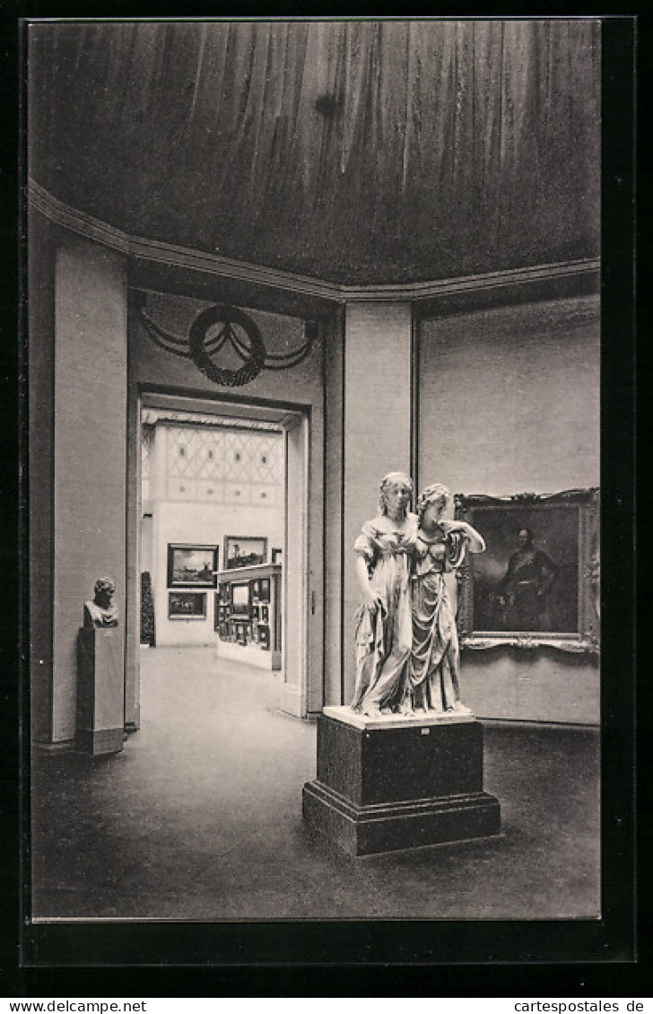 AK Berlin, Deutsche Jahrhundert-Ausstellung K. Nationalgalerie 1906, Eingang In Die Cornelius-Säle  - Expositions