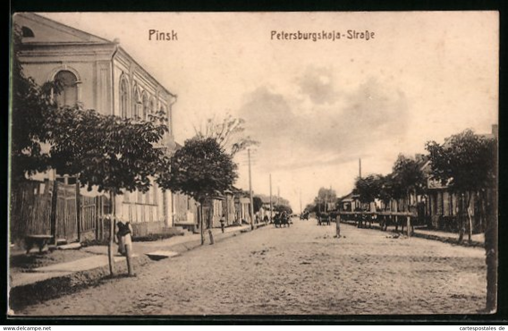 AK Pinsk, Petersburgskaja-Strasse  - Russie