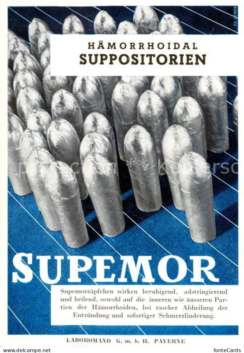 13850345 Payerne VD Laboromand GmbH Supemor Haemorrhoidal Suppositorien  - Other & Unclassified