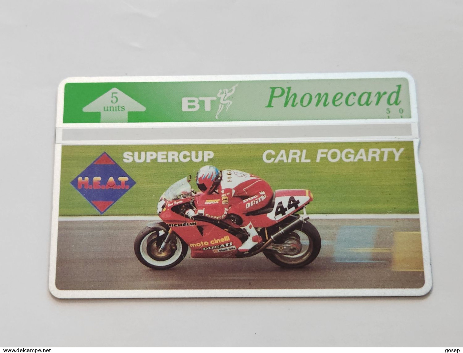 United Kingdom-(BTG-285)-H.E.A.T-Supercup-(2)-Carl-(269)(5units)(404B00708)(tirage-1.000)-price Cataloge-8.00£-mint - BT Allgemeine