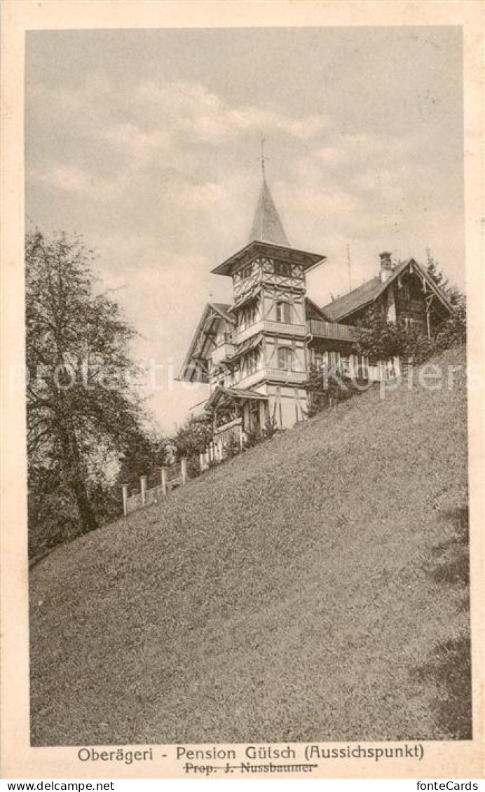 13820425 Oberaegeri Ober-Aegeri ZG Pension Guetsch   - Sonstige & Ohne Zuordnung