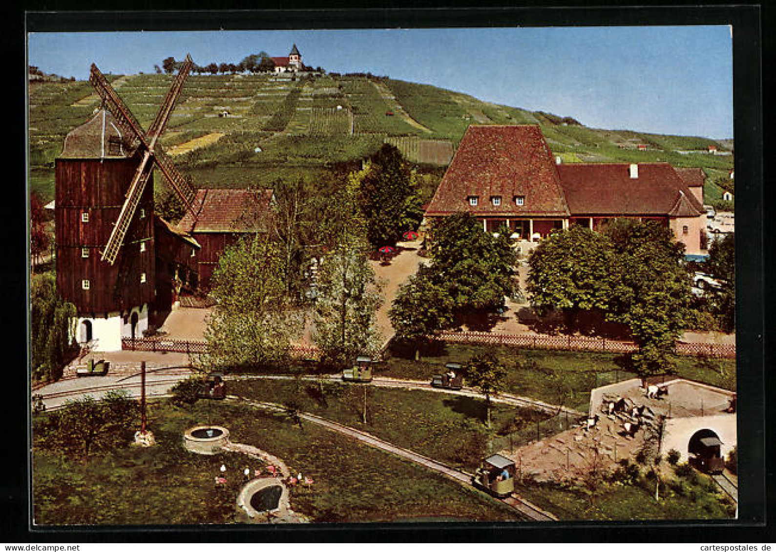 AK Cleebronn /Kreis Heilbronn, Blick Auf Die Altweibermühle Tripsdrill  - Heilbronn