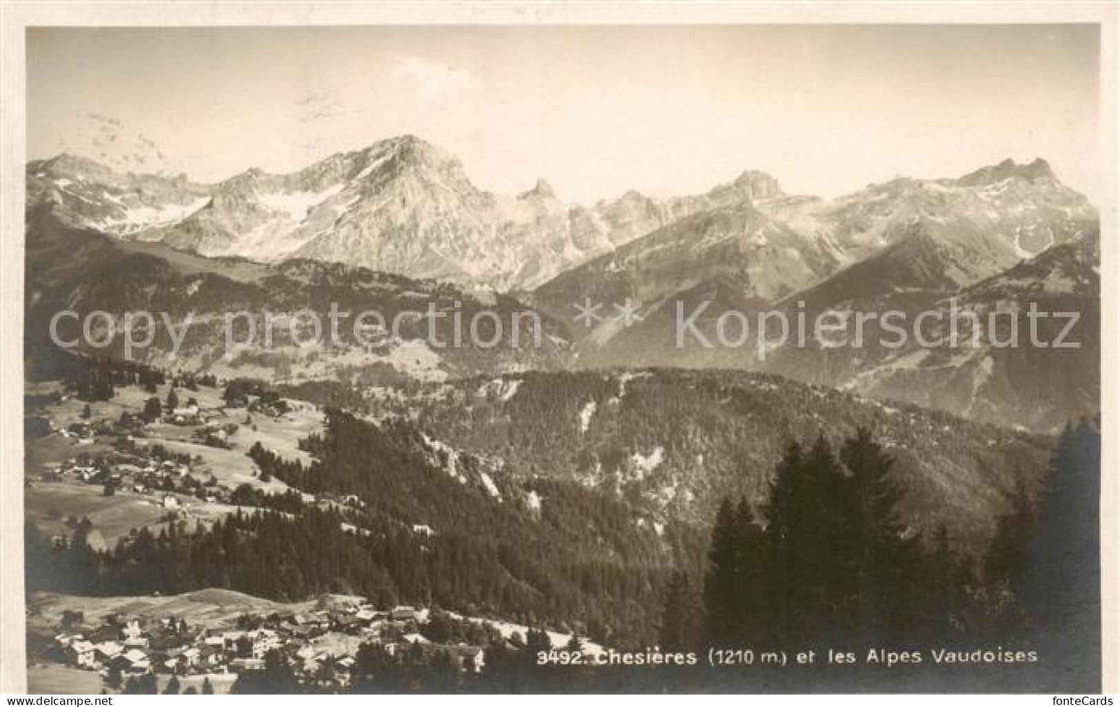 13817125 Chesieres Et Les Alpes Vaudoises Chesieres - Other & Unclassified