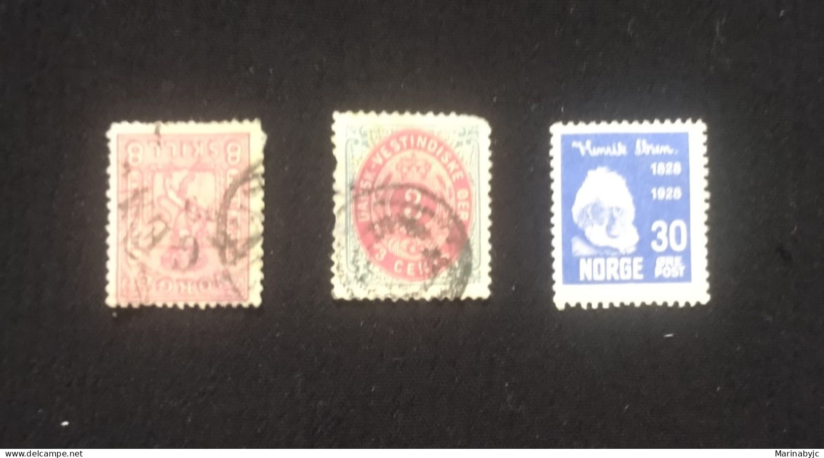 C) 15A, 20, 138. 1867, 1902, 1928. NORWAY AND DENMARK, MULTIPLE STAMPS. USED - Used Stamps