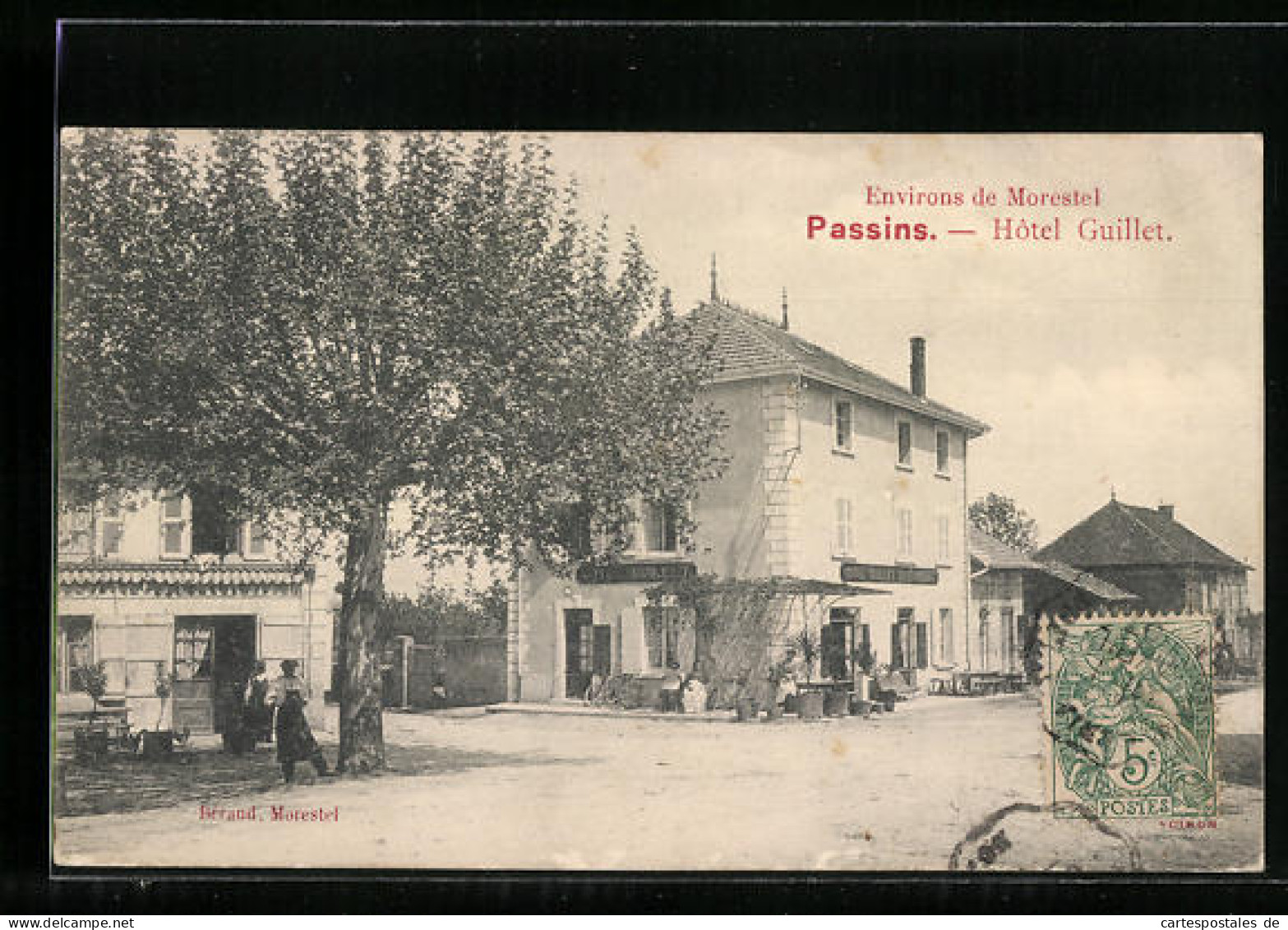 CPA Passins, Hotel Guillet  - Other & Unclassified