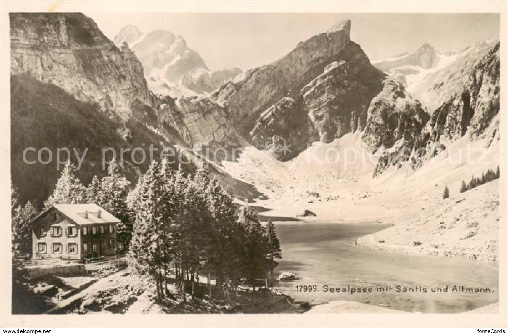 13808695 Seealpsee Saentis IR Panorama  - Autres & Non Classés