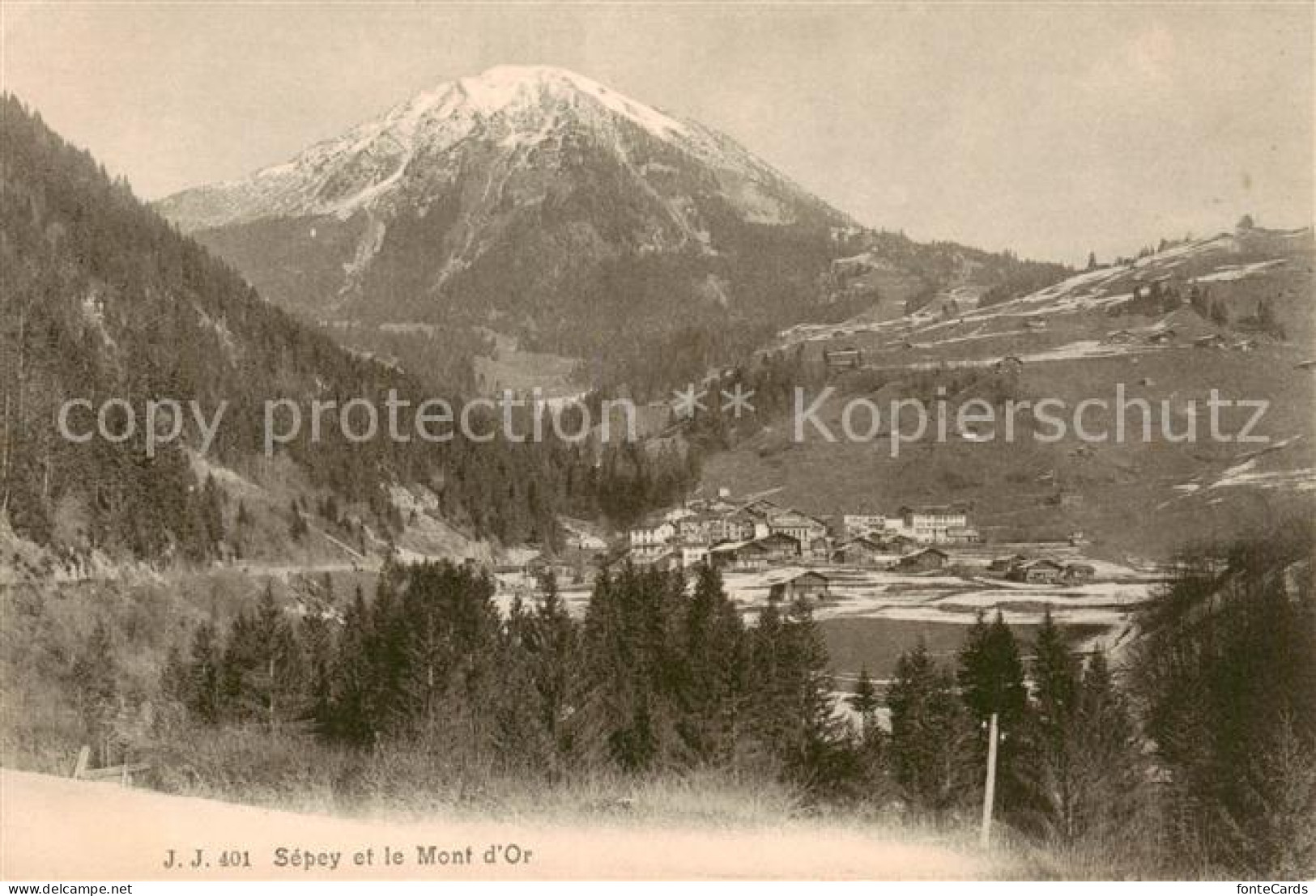 13807905 Le Sepey Panorama Et Mont D Or Le Sepey - Autres & Non Classés