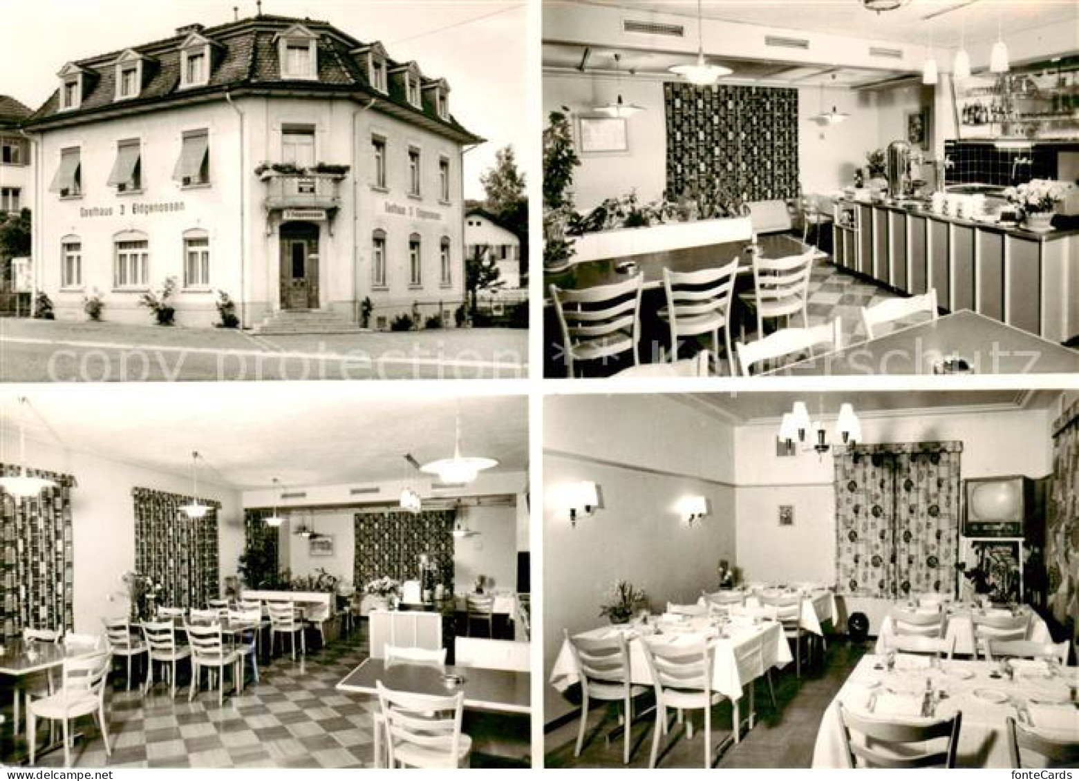 13803045 Bischofszell TG Gasthaus 3 Eidgenossen Restaurant  - Andere & Zonder Classificatie