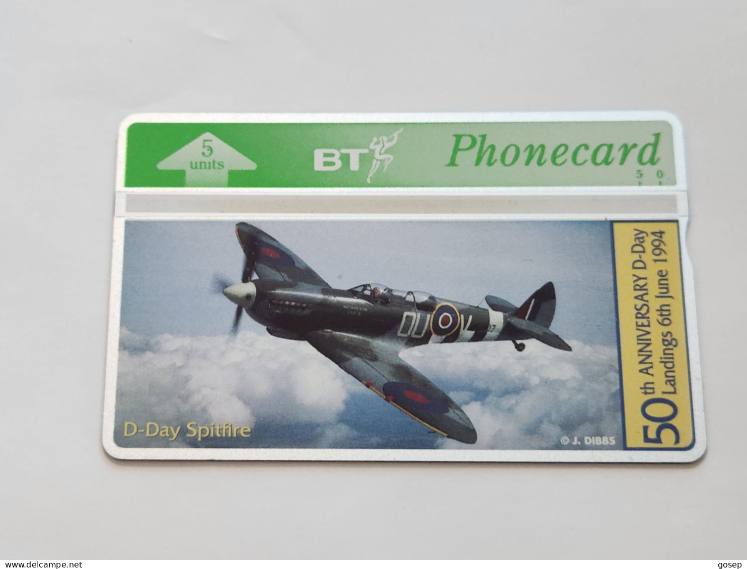 United Kingdom-(BTG-305)-D Day 50th Anniversary-(274)(5units)(405B72641)(tirage-1.500)-price Cataloge-18.00£-mint - BT Emissions Générales