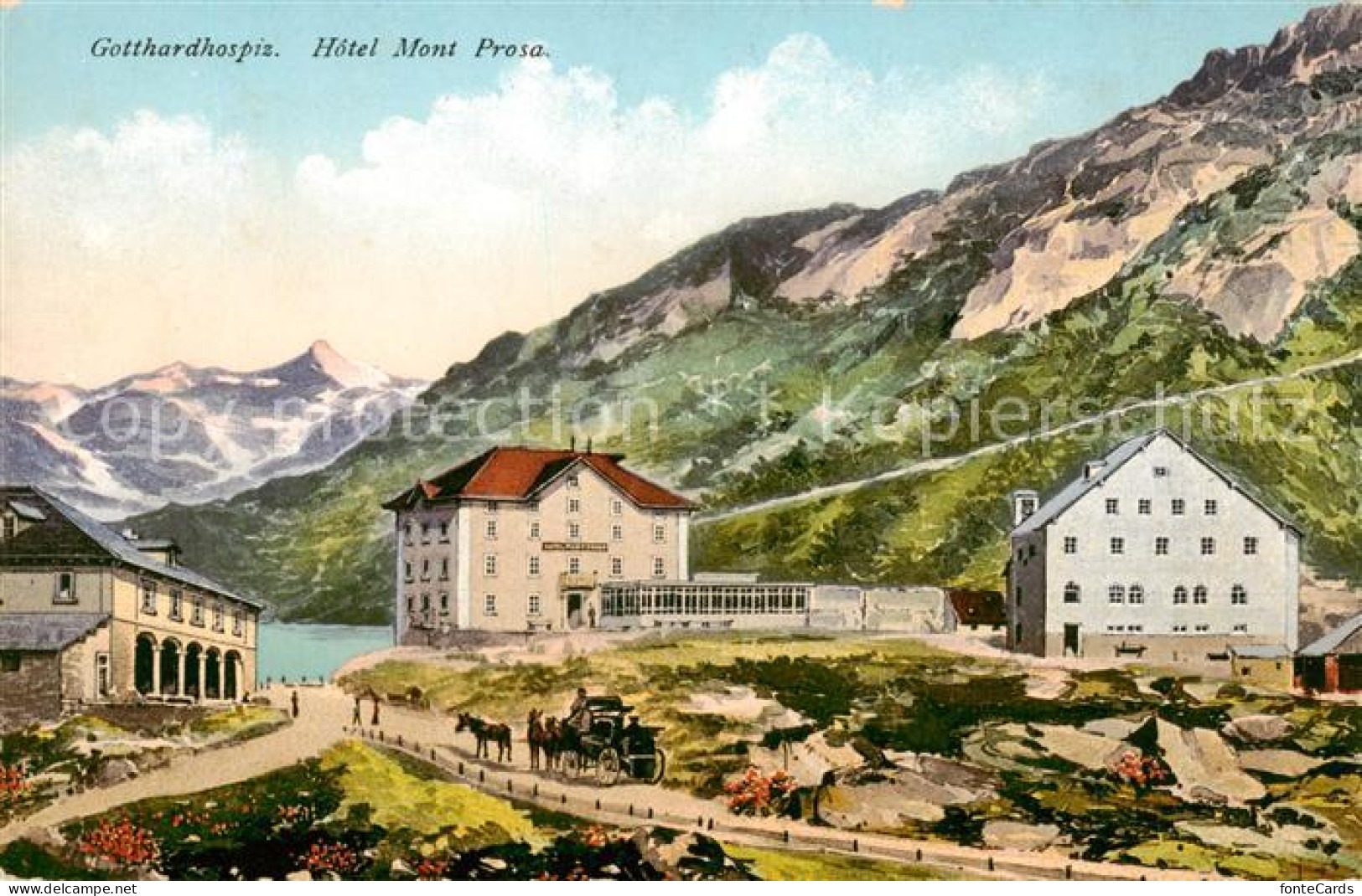 13800045 Gotthard Hospiz Hotel Mont Prosa  - Other & Unclassified