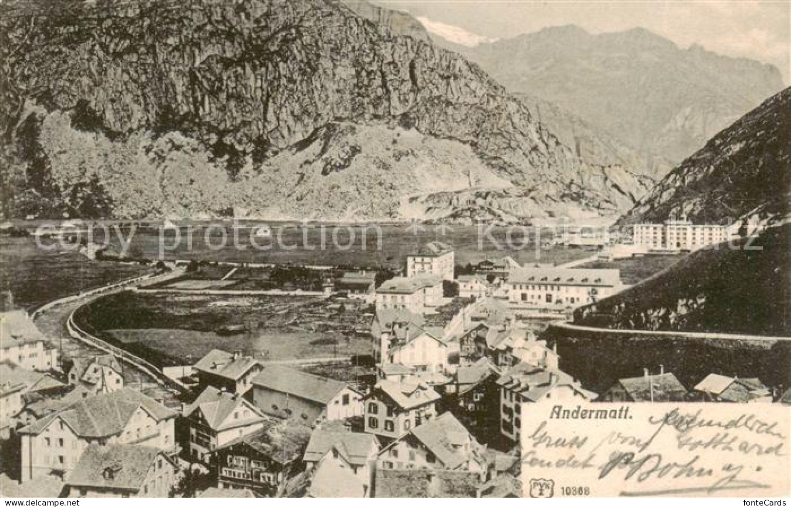 13799875 Andermatt UR Panorama  - Other & Unclassified