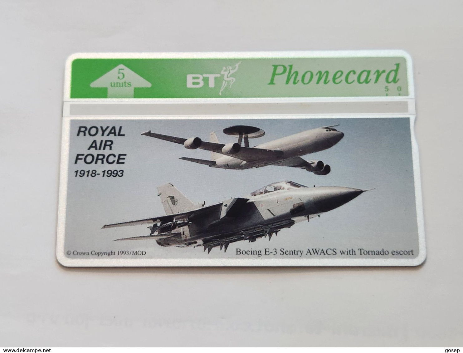 United Kingdom-(BTG-307)-RAF-1918-1993-(4)-Boeing-(275)(5units)(405B87265)(tirage-600)-price Cataloge-12.00£-mint - BT General Issues