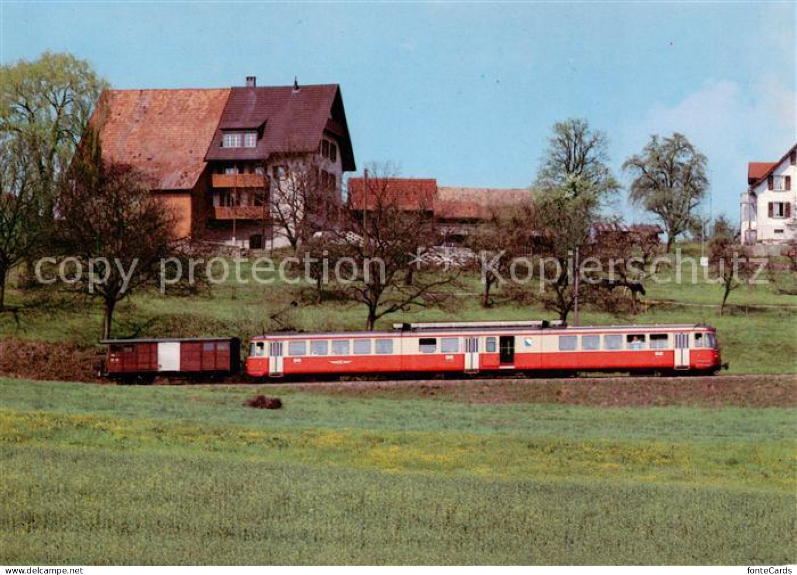 13798565 Wohlen  AG Bremgarten Dietikon Bahn Motorwagen  - Sonstige & Ohne Zuordnung