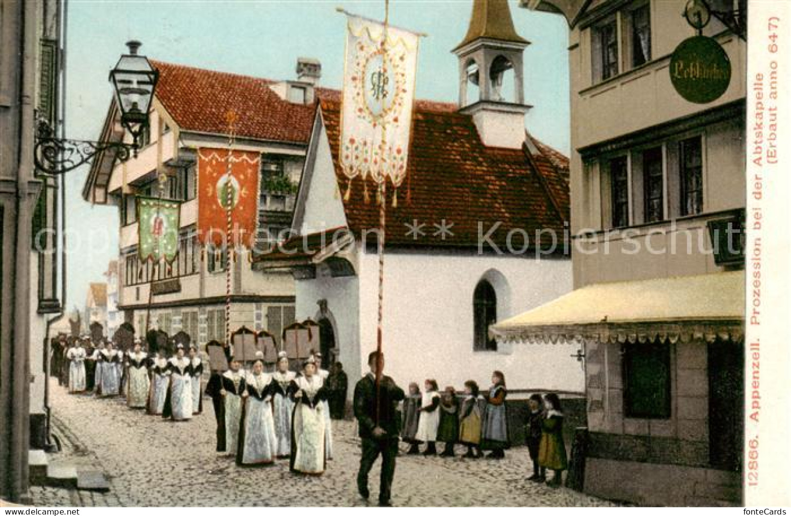 13797965 Appenzell IR Prozession Bei Der Abtskapelle Appenzell IR - Autres & Non Classés