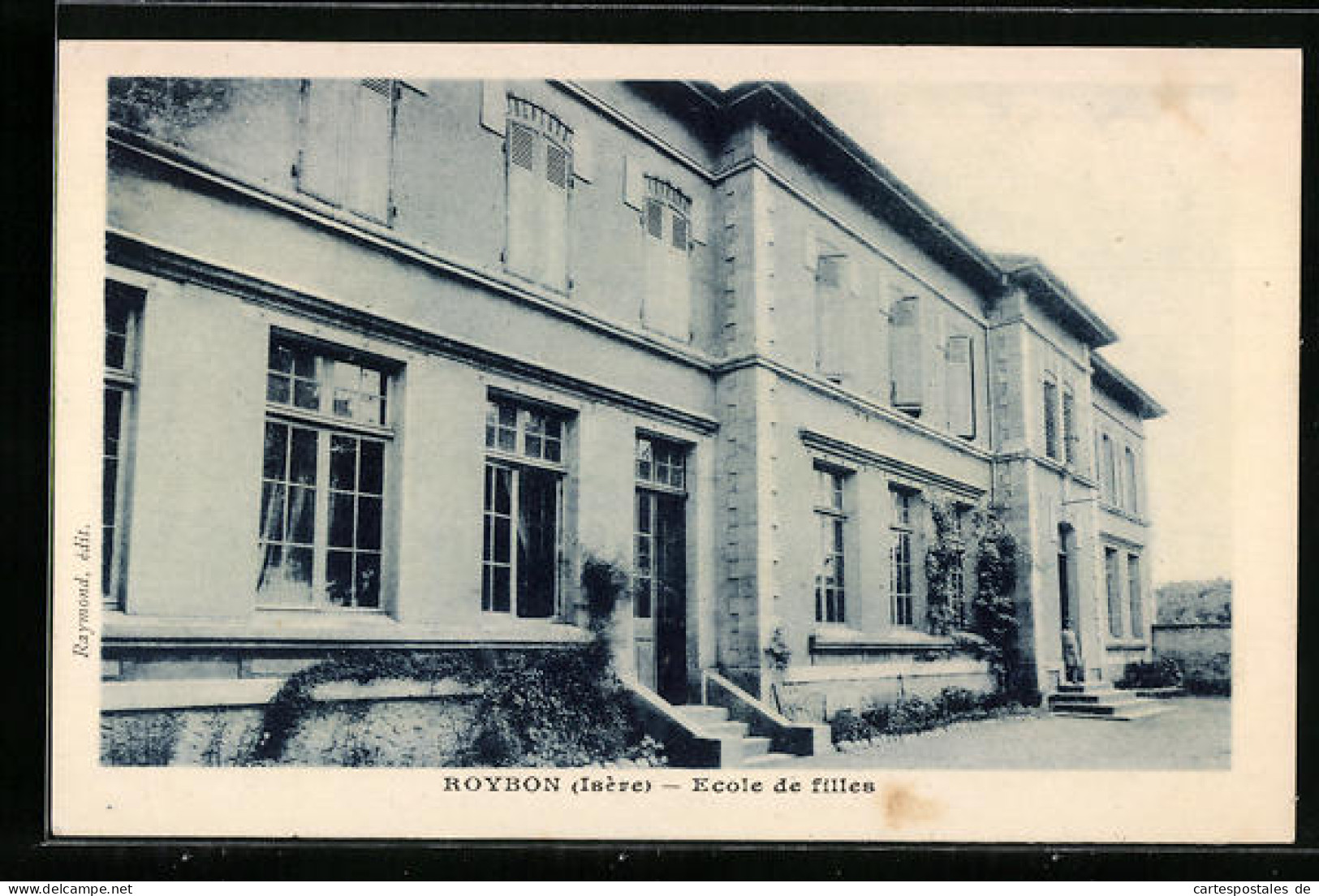 CPA Roybon, Ecole De Filles  - Roybon