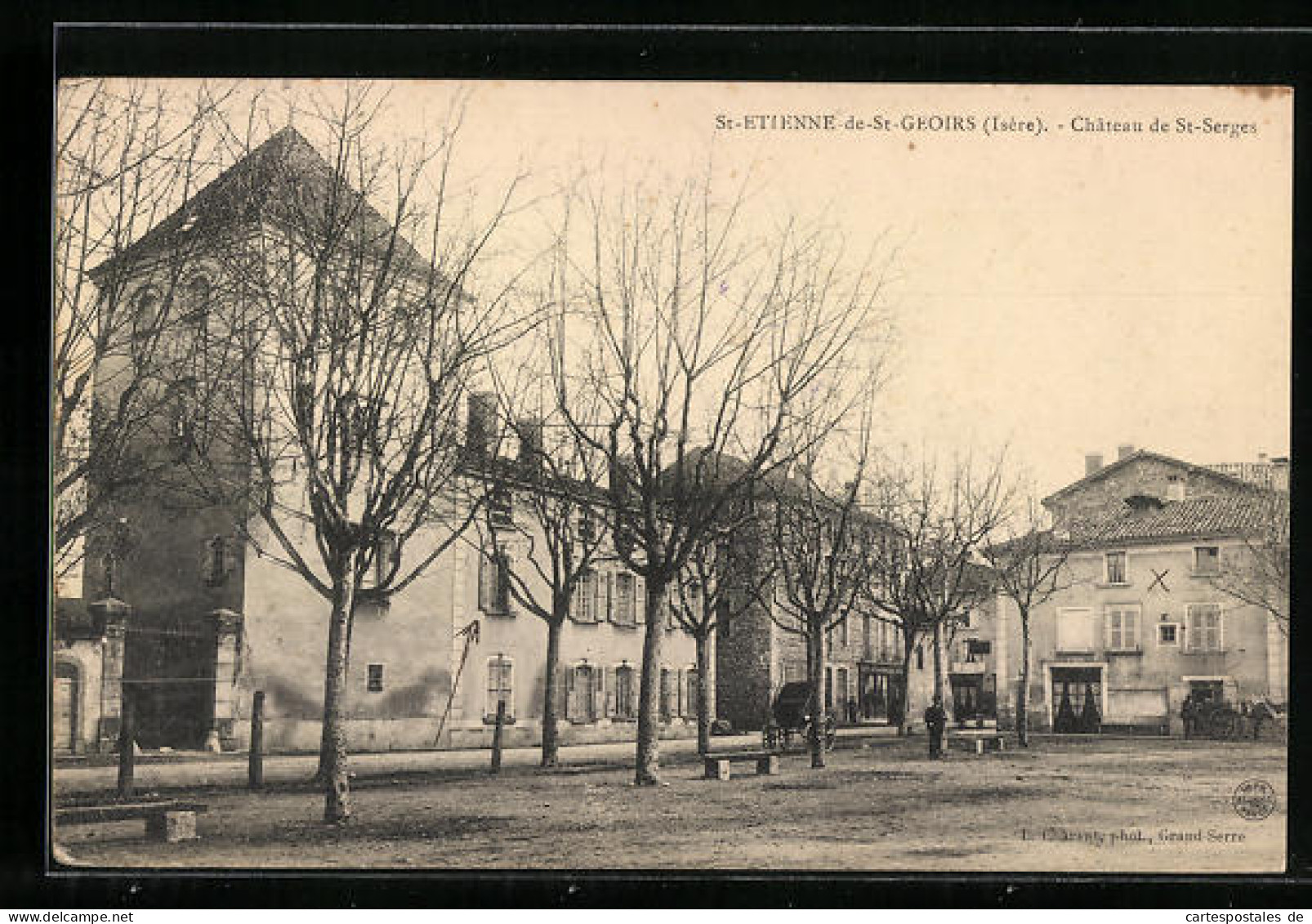CPA St-Etienne-de-St-Geoirs, Château De St-Serges  - Otros & Sin Clasificación
